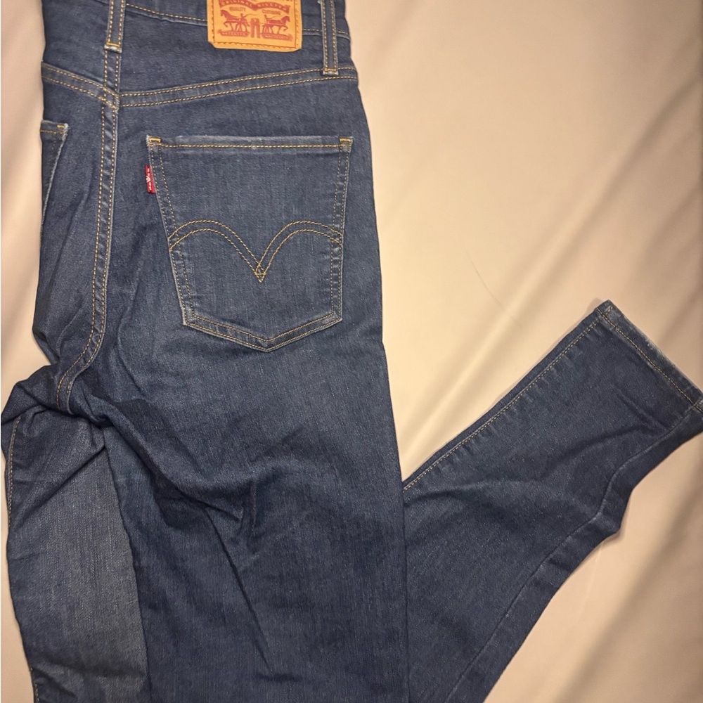 Levi's Mile High Super Skinny Jeans - Classic Blue
